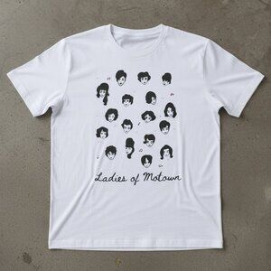 Ladies of Motown Graphic T-Shirt | Vintage Soul Music Tribute Tee | Retro Motown